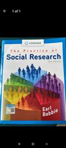 The practice of Social Research by Earl Babbie