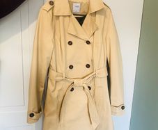Classic Camel Trench Coat