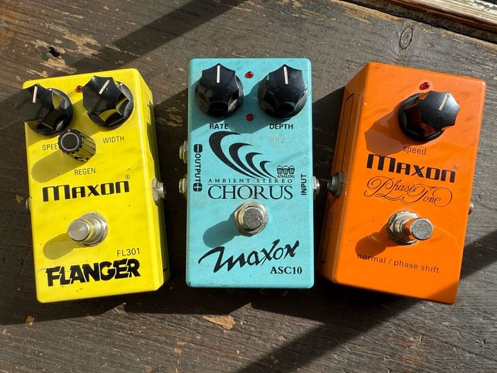 Maxon pedals Phaser Chorus Flanger