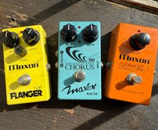 Maxon pedals Phaser Chorus Flanger