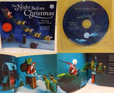 CLEMENT C MOORE CLASSIC The Night Before Christmas: Book and CD set