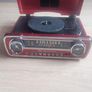 ION Mustang 4-in-1 Turntable Entertainment System - Red Image 3