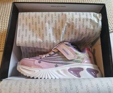 GEOX Light Up Trainers Size 10UK Junior