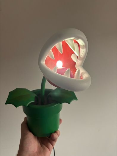 Super Mario Piranha Plant Posable Lamp