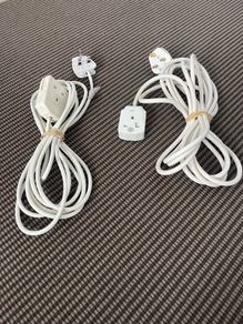 2 x 5-metre Extension Leads - 1 gang