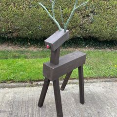 Handmade Christmas Garden decorations