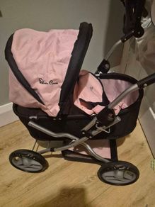Silver cross buggy and baby bag
