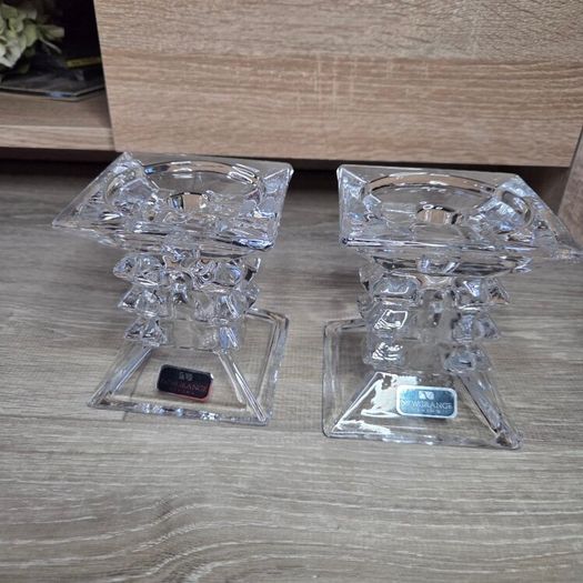 A pair of large Newgrange Candle holders