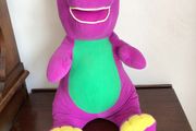 Fisher Price Jumbo Barney plush 2003