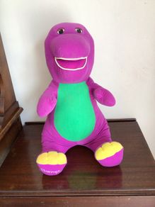 Fisher Price Jumbo Barney plush 2003
