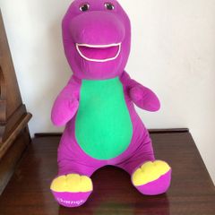 Fisher Price Jumbo Barney plush 2003