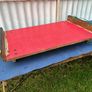 vintage wooden hand cart Image 2