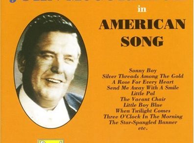Free Postage! John McCormack.  In American Song. CD.