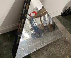 Triangle Shaped Mirror