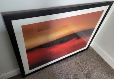 [Price Reduced] arge Abstract Framed Print by photographer John Rehner