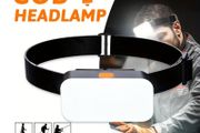 1pc COB USB Rechargeable Emergency Headlamp, Featuring 4 Modes