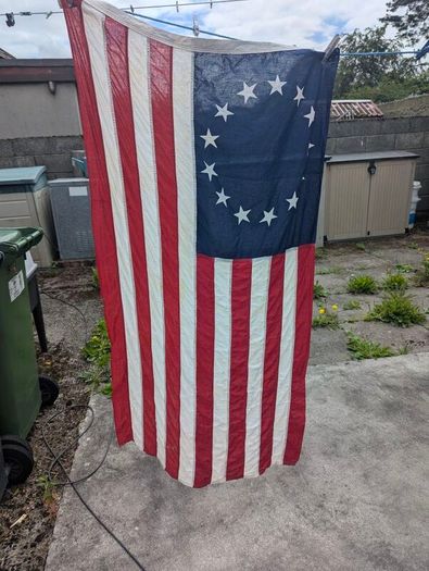 Betty Ross American flag