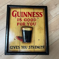 Vintage Guinness Wall Plaque -"Guinness is good for you"