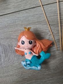Mermaid cake toppers