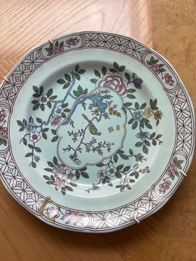 2 ADAMS English Ironstone Plates