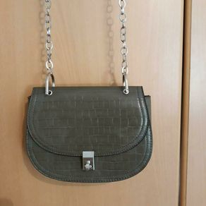 Stradivarius Green handbag