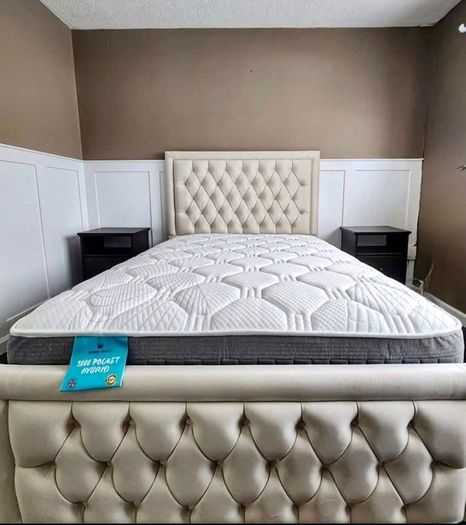 Weekly Sale Upto 50% Off On Brand New Double Bed with Top Quality Mattress Free Delivery & COD