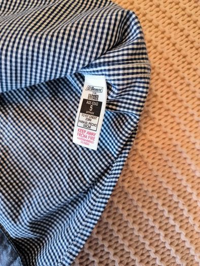 Shirt size 5 y