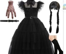 Wednesday Fancy Dress Age 6-7