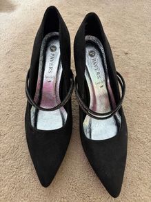 Black Pavers Heels