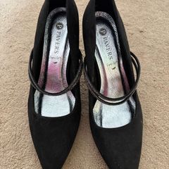 Black Pavers Heels