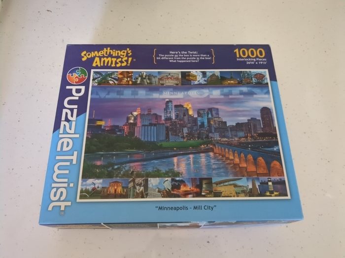 1000 piece puzzle - Minneapolis