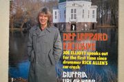 KERRANG vintage metal magazine DEF LEPPARD