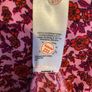 F&F Bright Hot Pink and Red Floral Ditsy Long Swing Midi Dress Image 5