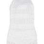 pretty little thing white tassel playsuit Image 5