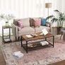 New Side Table Bedside Cabinet With Mesh Shelf - FREE P&P Image 2