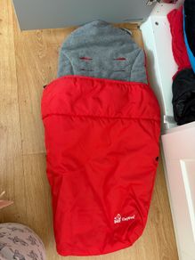 Baby elegance red Footmuff