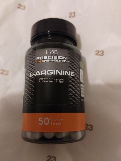 Precision Engineered  L-Arginine 500mg 50 Capsules
