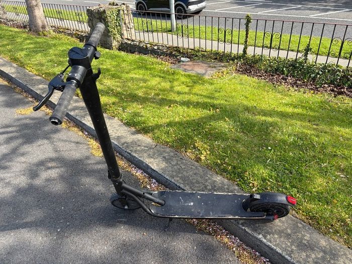 E-scooter faulty
