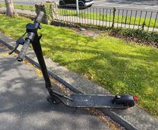 E-scooter faulty