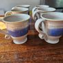 6 large pottery mugs Image 3