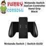 Nintendo Switch Joy-Con Controller OLED Charging Hand Grip Joy Con Holder Black Image 2