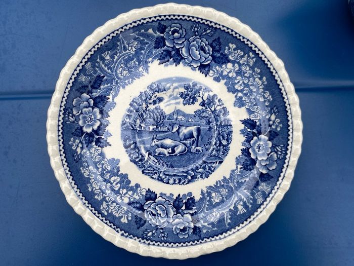 English Scenic Staffordshire Adam's England trio