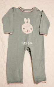 Baby girl knitted all in ones 6-9 months Marks and Spencer