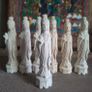 Vintage Chinese Figural Chess Pieces Image 6