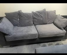 1 three seater 1 two seater for sale almost new bought in Harvey Norman last year