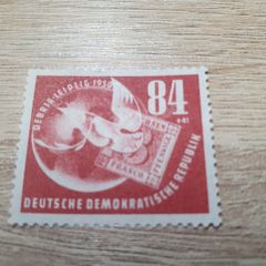 East Germany 1950 "Stamp Exhibition DEBRIA 1950" 84+41 Pfennig Stamp mint/MNH - free standard postage