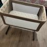 Graco Bedside Crib Oatmeal Image 4