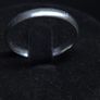 Vintage English Platinum Ring Fully Hallmarked Birmingham Size 62 Image 3