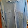 Sky Blue 100% Cotton Shirt , Size 16 , Perfect Condition Image 6