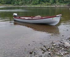 18ft lake boat 4hp mariner engine